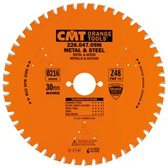 CMT Industrial Pilový kotouč na železo - D216x2,2 d30 Z48 HW