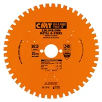 CMT Industrial Pilový kotouč na železo - D210x2,2 d30 Z48 HW