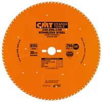 CMT XTreme Pilový kotouč na nerez ocel - D355x2,2 d30 Z90 HW