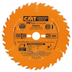 CMT ITK Ultra tenký kotouč pro podélné řezy - D250x2,4 d30 Z24 HW