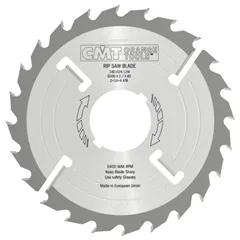 CMT Industrial Rozmítací kotouč s vyklizovacím zubem, tenký - D180x2,5 d40 Z21+3 MEC HW