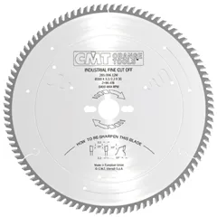 CMT Industrial Pilový kotouč pro finální příčné řezy - D150x3,2 d30 Z48 HW