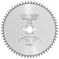 CMT Industrial C287 Pilový kotouč na lamino bez předřezu - D160x2,6 d20 Z34 HW