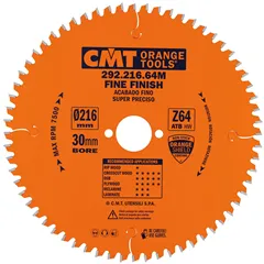 CMT Orange Pilový kotouč pro elektronářadí, finální řez - D220x2,8 d30 Z48 HW