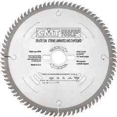 CMT Super XTreme Pilový kotouč na lamino a DTD - D250x3,2 d30 Z78 HW