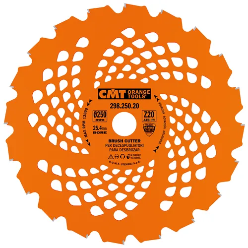 CMT Kotouč pro křovinořezy - D250x2,2 d25,4 Z20 HW