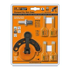 CMT C552 FASTX4 Sada diamantových vrtáků 6ks D6-8-10-12