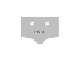 Profilový HW nůž C4 pro frézu C615