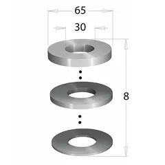 CMT C695 Sada kroužků pro C69400130