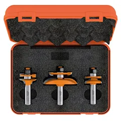 CMT Sada fréz dvířková oboustranná - 3ks profil A S=12 HW