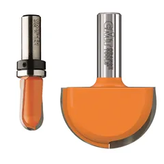 CMT C914B Čelní vypouklá fréza s ložiskem - R8 D15,8x9,5 S=8 HW