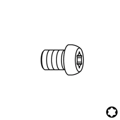 Šroub TBEI - M5x8x10,5 D9,2 CMT