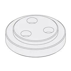 Koncová příruba standard - 30mm