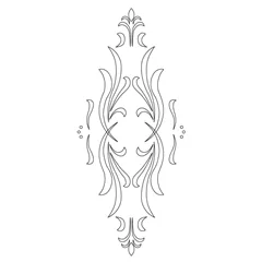 CMT Šablona na ornamenty na kuchyňská dvířka KLASIK 440x185mm