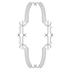 CMT Šablona na ornamenty na kuchyňská dvířka ROMA 375x200mm