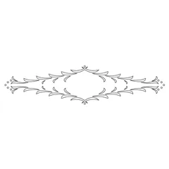 CMT Šablona na ornamenty na rámy FLORENTINE 550x130mm