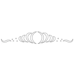 CMT Šablona na ornamenty na zásuvky FOLKLORE 250x40mm