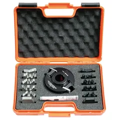 IGM Univerzální frézovací dvířková sada 7 kusová MAN - D100x40-50 d30 ALU