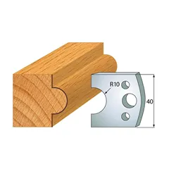 IGM profil 015 - pár nožů 40x4mm SP