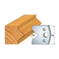 IGM profil 034 - pár nožů 40x4mm SP