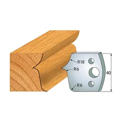 IGM profil 046 - pár nožů 40x4mm SP