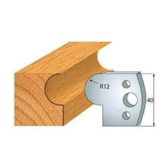 IGM profil 058 - pár nožů 40x4mm SP