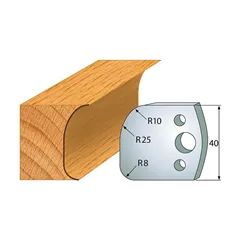 IGM profil 062 - pár nožů 40x4mm SP