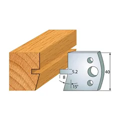 IGM profil 086 - pár nožů 40x4mm SP