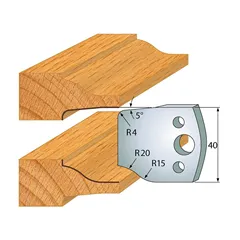 IGM profil 100 - pár nožů 40x4mm SP