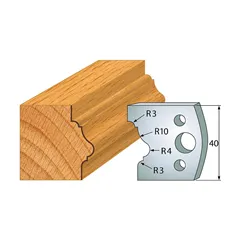 IGM profil 102 - pár nožů 40x4mm SP