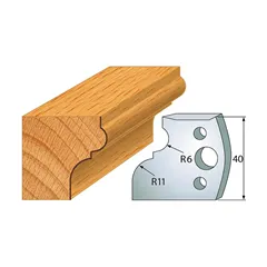 IGM profil 111 - pár nožů 40x4mm SP