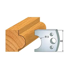 IGM profil 119 - pár nožů 40x4mm SP
