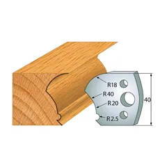 IGM profil 123 - pár nožů 40x4mm SP