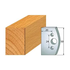 IGM profil 500 - pár nožů 50x4mm SP