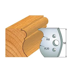 IGM profil 502 - pár nožů 50x4mm SP