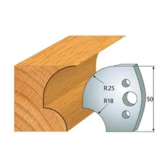 IGM profil 549 - pár nožů 50x4mm SP