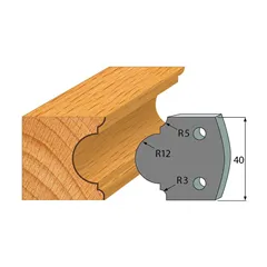 IGM profil 018 - pár omezovačů 40x4mm SP