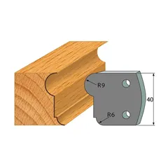 IGM profil 055 - pár omezovačů 40x4mm SP