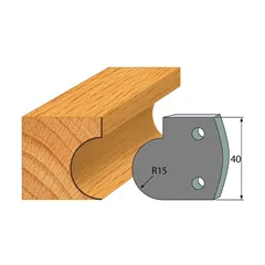 IGM profil 065 - pár omezovačů 40x4mm SP
