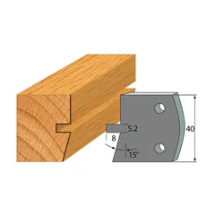 IGM profil 086 - pár omezovačů 40x4mm SP