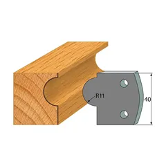 IGM profil 093 - pár omezovačů 40x4mm SP