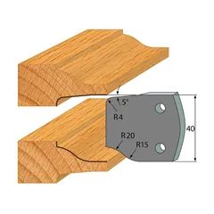IGM profil 100 - pár omezovačů 40x4mm SP