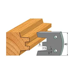 IGM profil 113 - pár omezovačů 40x4mm SP
