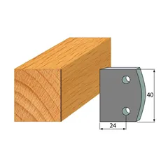 IGM profil 192 - pár omezovačů 24mm, 40x4mm SP