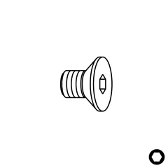 Šroub TSPEI - M3x4x6 D6 IGM