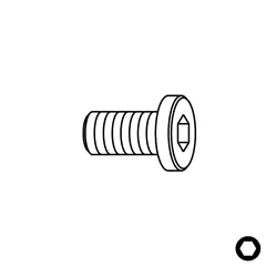 Šroub TCEI - M4x6x7 D7,8 IGM
