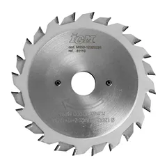 IGM Diamantový předřezový kotouč dvoudílný - D120x2,8-3,6 d20 Z12+12 H.4