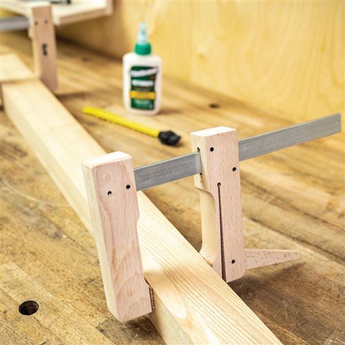 IGM Wooden Cam Clamp- 490x145x24 mm