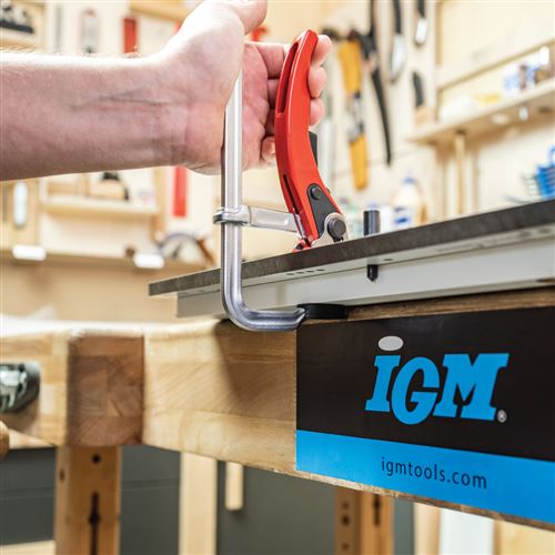 IGM Rychloupínací páková svěrka- 300 x 120 mm
 