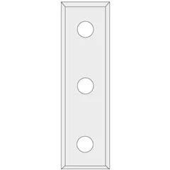 IGM N012 Žiletka tvrdokovová Z4 - 50x9x1,5 UNI